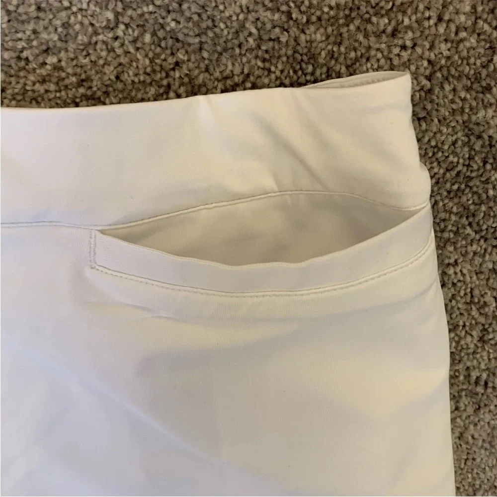 Peter Millar Women’s Laura Wrap Skort Golf White Blue Pockets Size XL - NWT $99 - Picture 5 of 12
